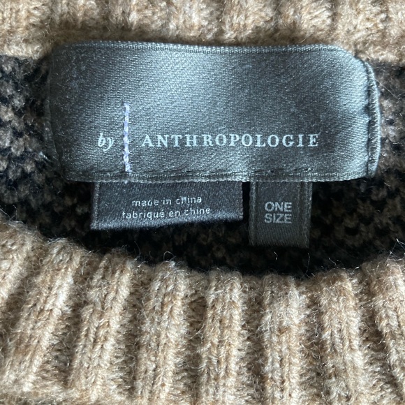 Anthropologie Leopard Print Knit Sweater Vest - Picture 3 of 6